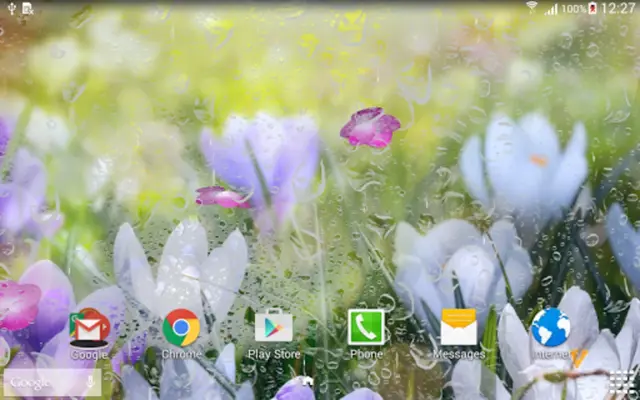 Spring Flower Live Wallpaper android App screenshot 2