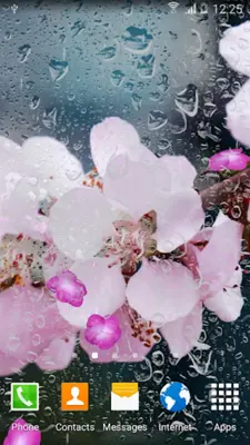 Spring Flower Live Wallpaper android App screenshot 4